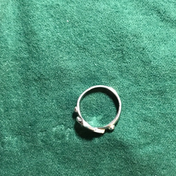 Genuine turquoise and sterling ring - Picture 3 of 3